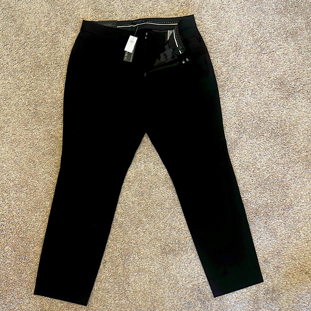 Stretch pants straight leg washable